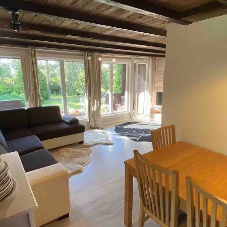 Cozy Loghouse With Sauna Near A Great Sandy