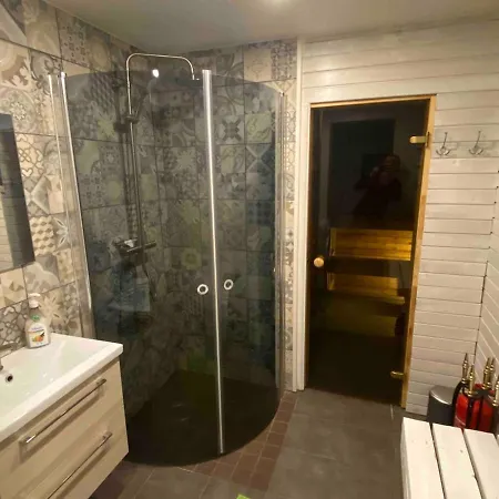 Cozy Loghouse With Sauna Near A Great Sandy