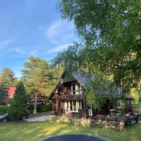 Cozy Loghouse With Sauna Near A Great Sandy Syytme