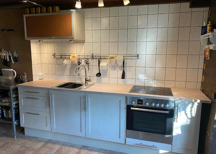 Cozy Loghouse With Sauna Near A Great Sandy Ferienhaus *